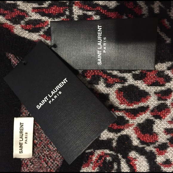 YSL-Yves Saint Laurent Wool Sweater Collection 2016 X-Small - Picture 5 of 8